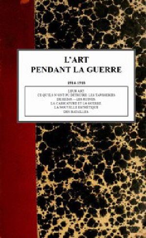 [Gutenberg 49586] • L'art pendant la guerre 1914-1918